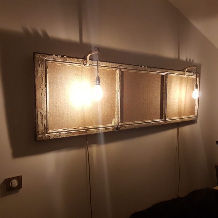 Tête de lit toile de jute – Image 4