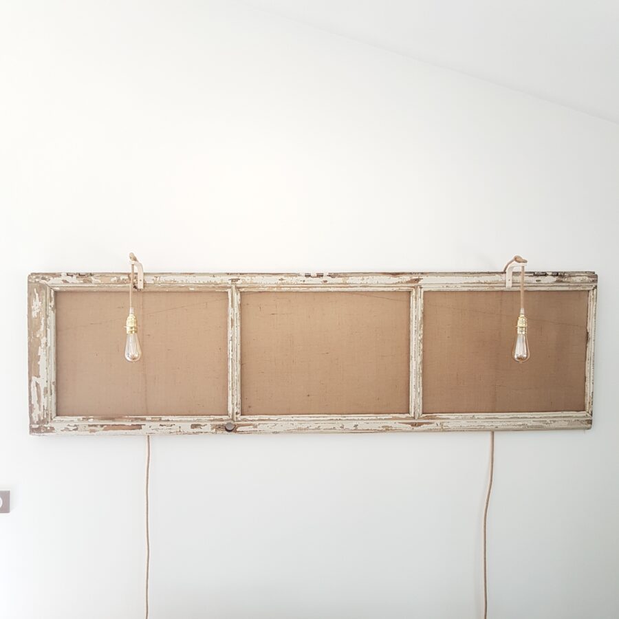 Tête de lit toile de jute